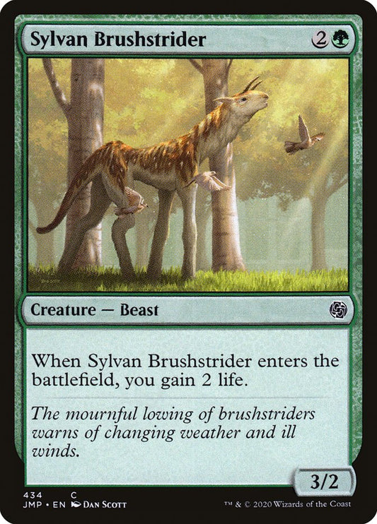 MTG Card Title: Sylvan Brushstrider JMP/434
