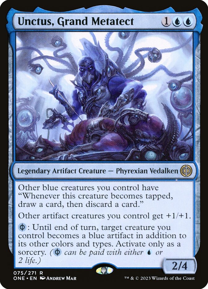 MTG Card Title: Unctus, Grand Metatect ONE/75