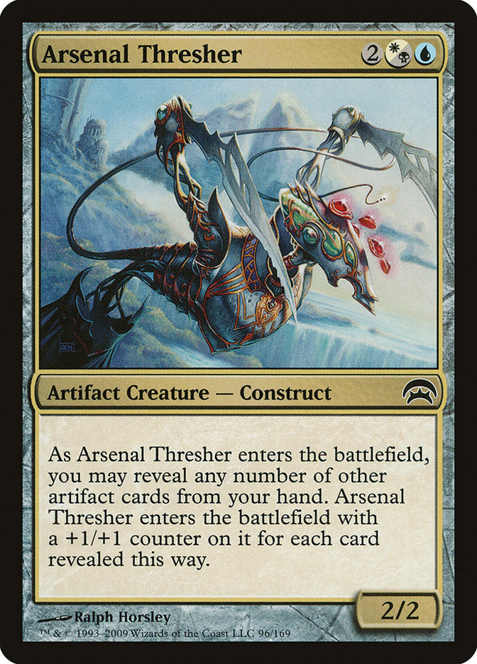 MTG Card Title: Arsenal Thresher HOP/96