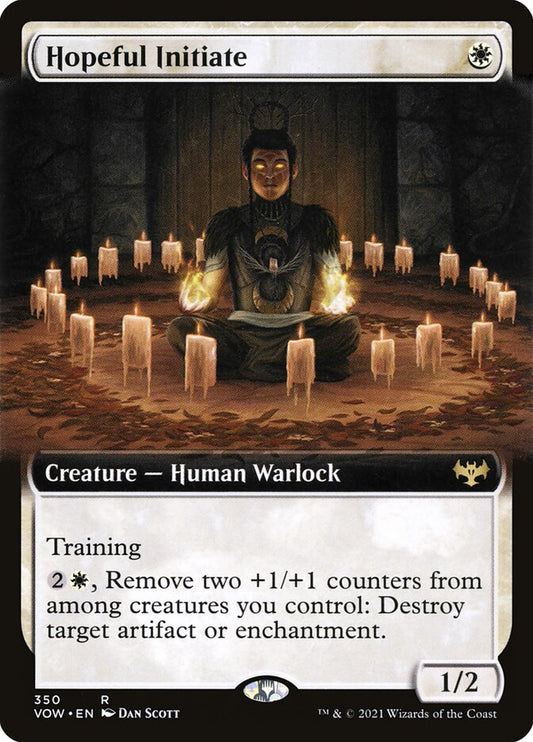 MTG Card Title: Hopeful Initiate VOW/350