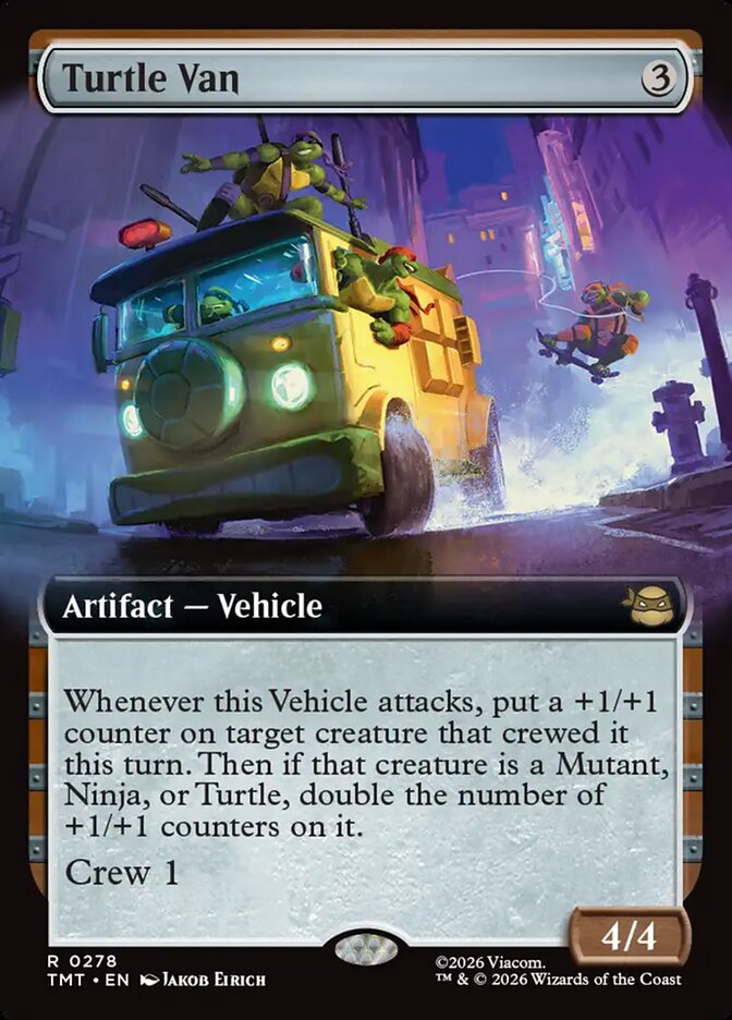 MTG Card Title: Turtle Van TMT/278