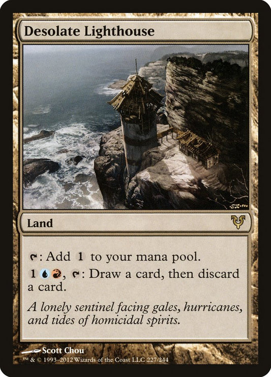 MTG Card Title: Desolate Lighthouse AVR/227