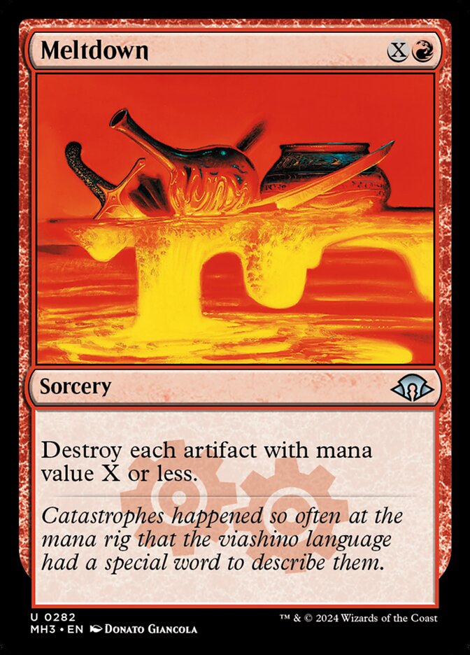 MTG Card Title: Meltdown MH3/282