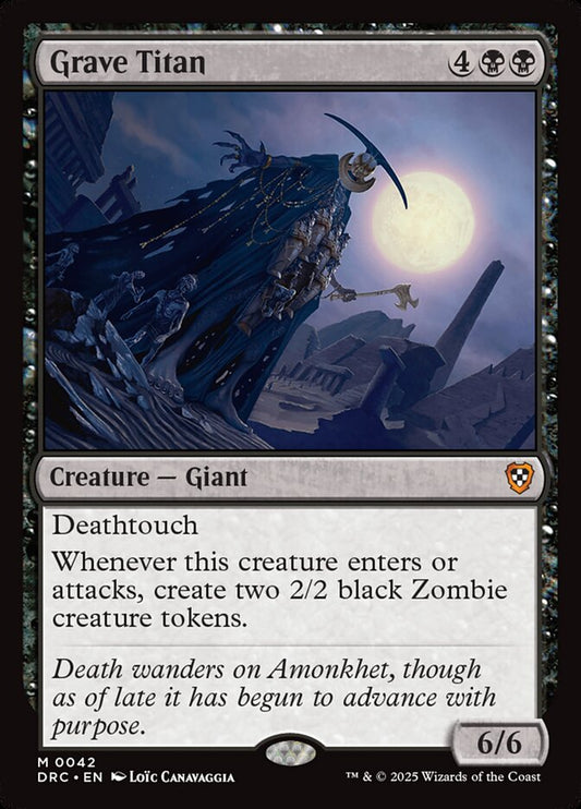 MTG Card Title: Grave Titan DRC/42