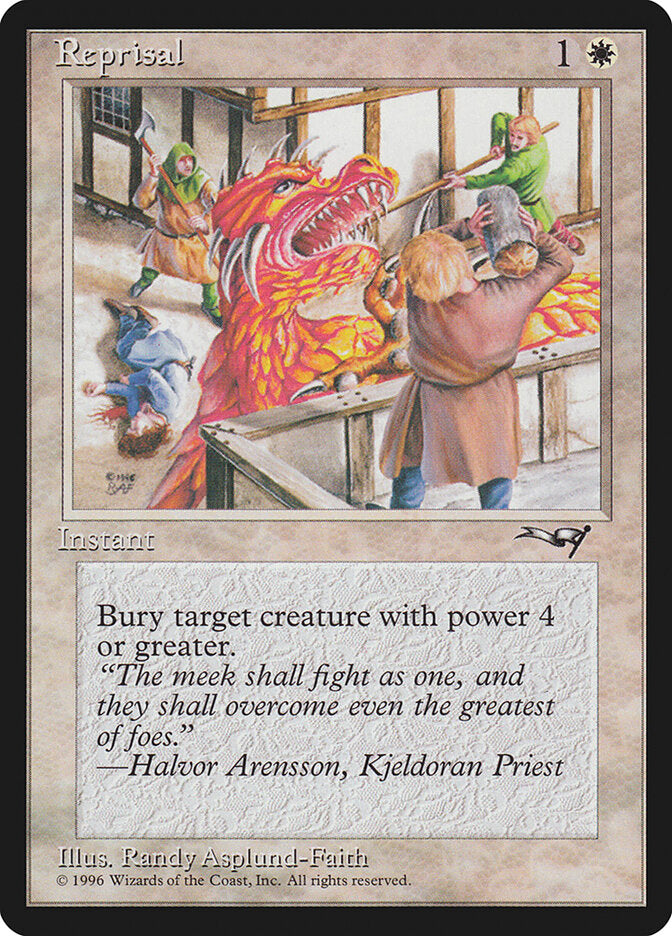 MTG Card Title: Reprisal ALL/13a
