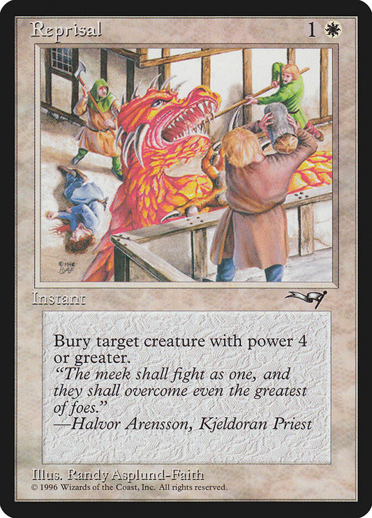 MTG Card Title: Reprisal ALL/13a