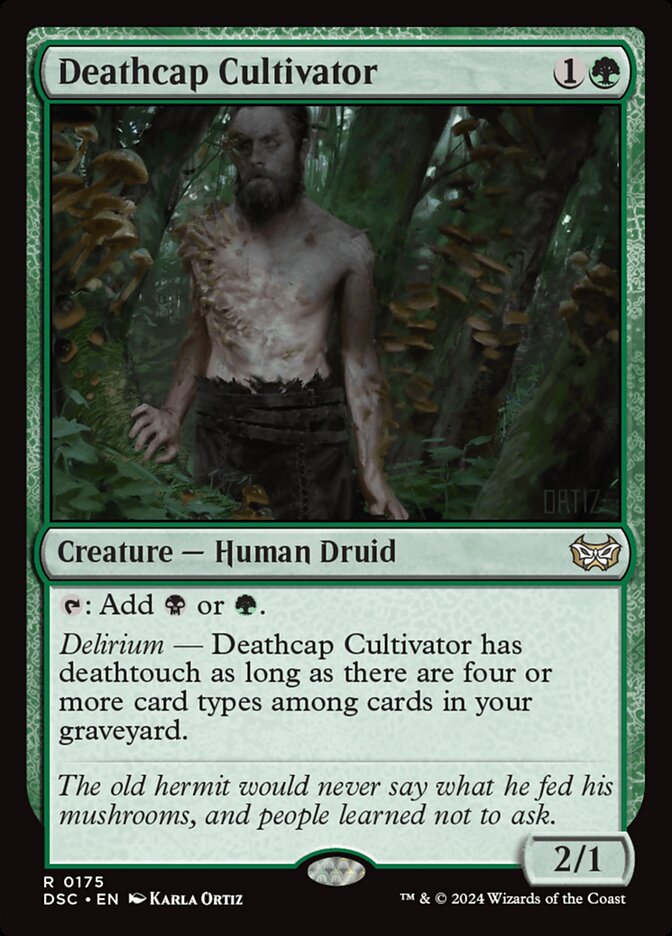 MTG Card Title: Deathcap Cultivator DSC/175