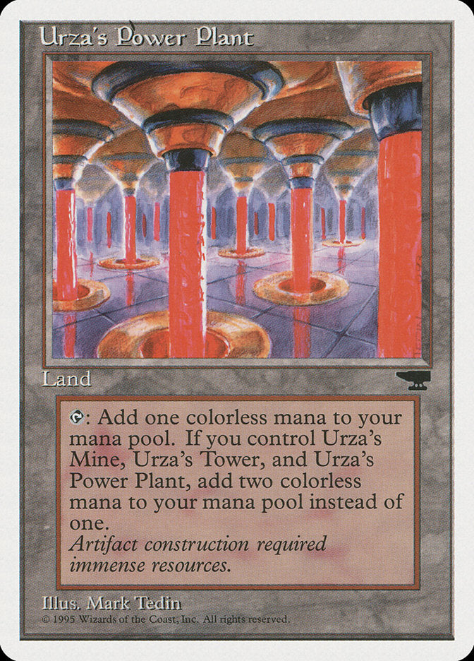 MTG Card Title: Urza's Power Plant CHR/115b