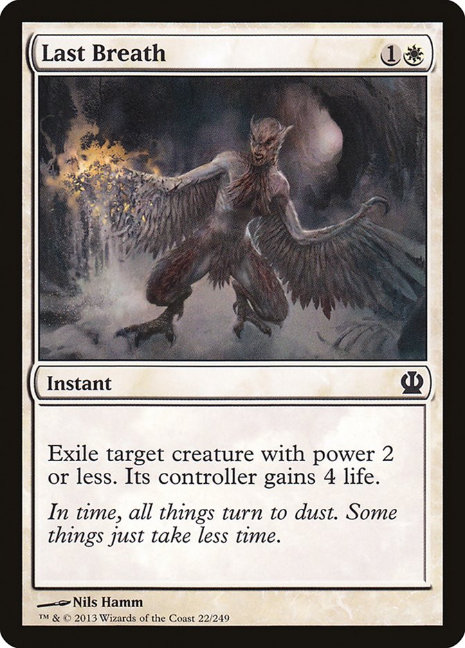 MTG Card Title: Last Breath THS/22