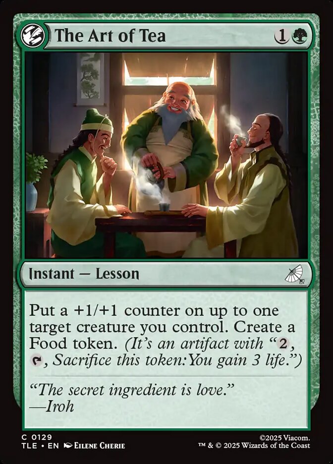 MTG Card Title: The Art of Tea TLE/129