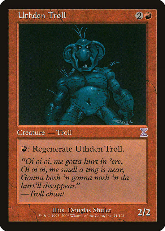 MTG Card Title: Uthden Troll TSB/71