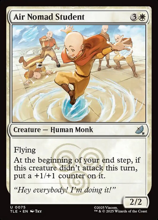 MTG Card Title: Air Nomad Student TLE/75