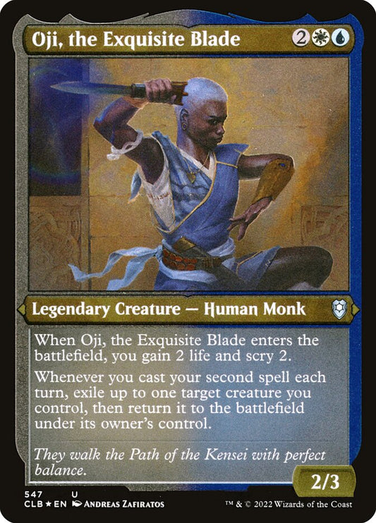 MTG Card Title: Oji, the Exquisite Blade CLB/547