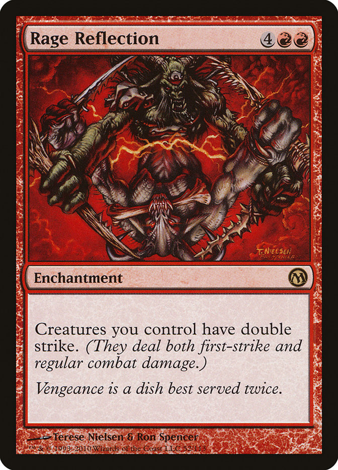 MTG Card Title: Rage Reflection DPA/52
