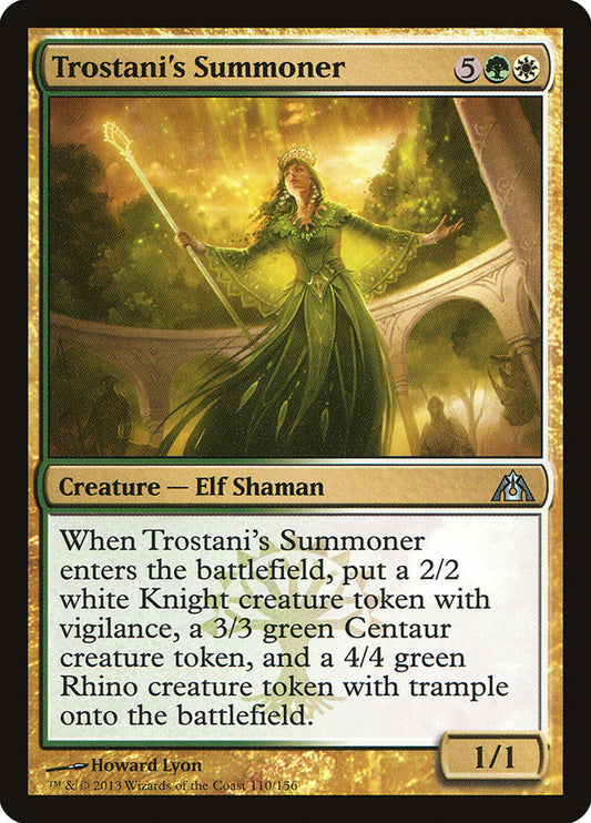 MTG Card Title: Trostani's Summoner DGM/110