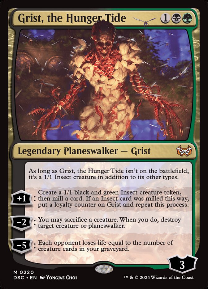 MTG Card Title: Grist, the Hunger Tide DSC/220