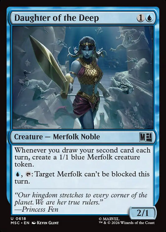 MTG Card Title: Daughter of the Deep MSC/618