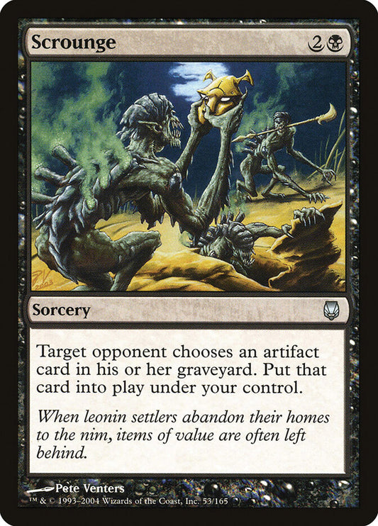 MTG Card Title: Scrounge DST/53