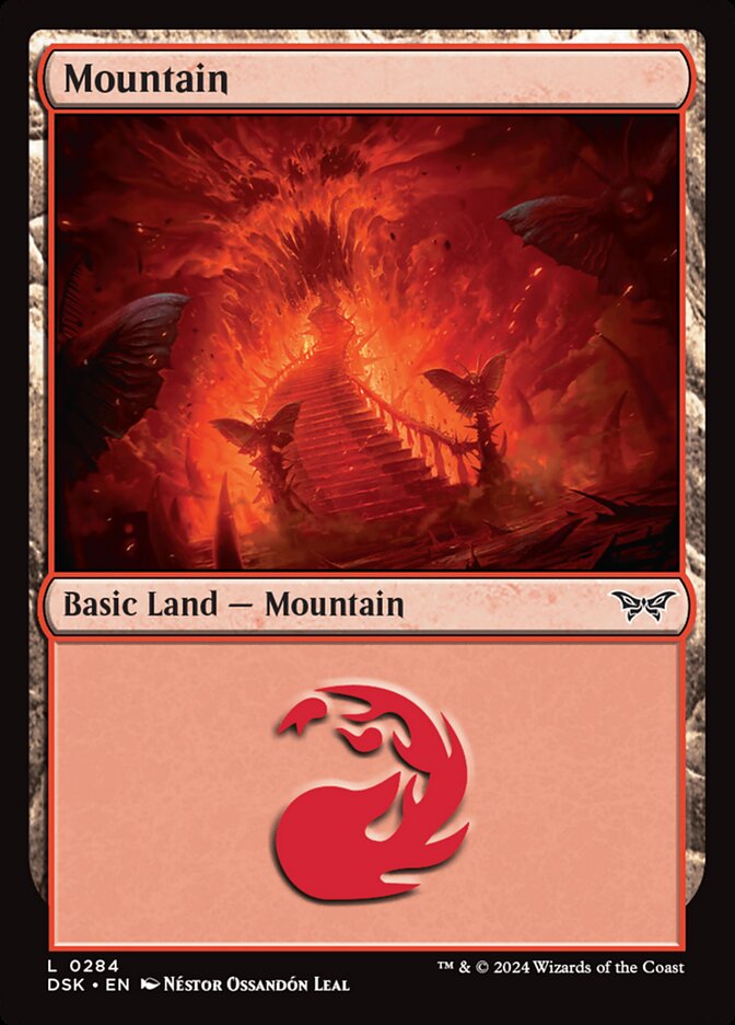 MTG Card Title: Mountain DSK/284