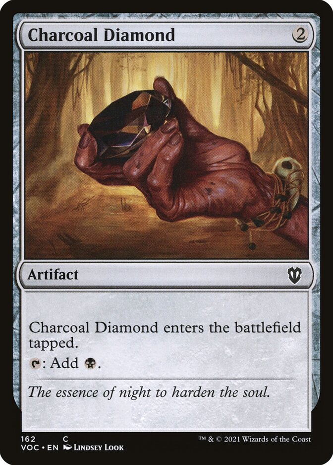 MTG Card Title: Charcoal Diamond VOC/162