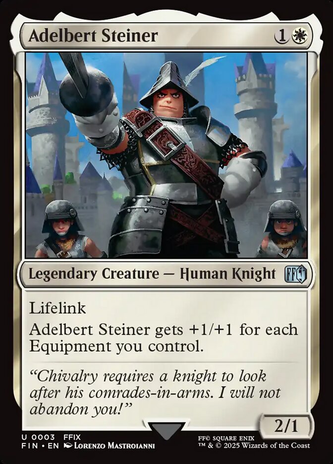 MTG Card Title: Adelbert Steiner FIN/3