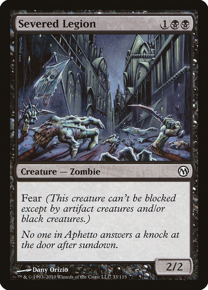 MTG Card Title: Severed Legion DPA/33