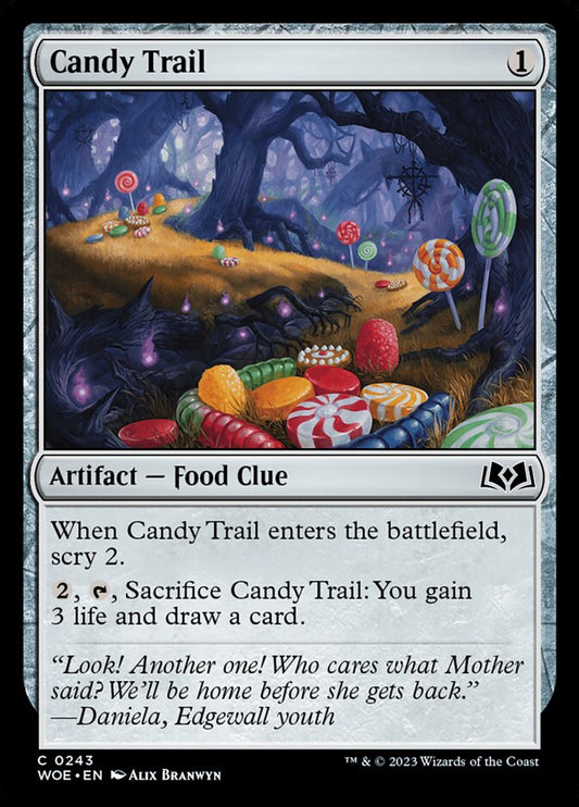 MTG Card Title: Candy Trail WOE/243