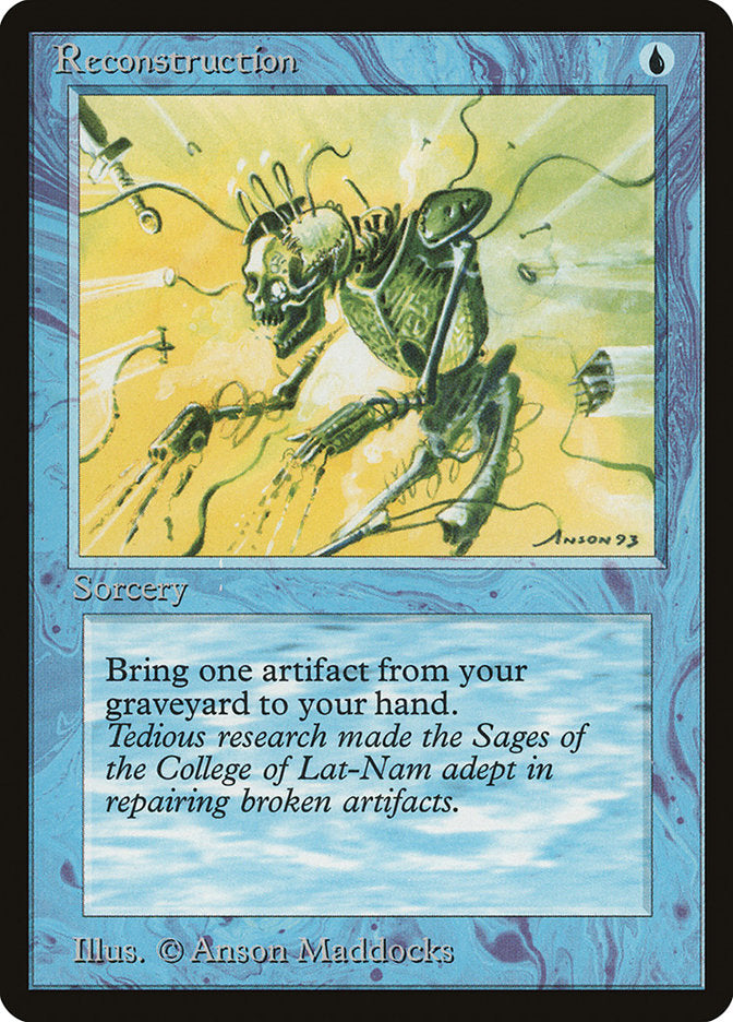 MTG Card Title: Reconstruction ATQ/12