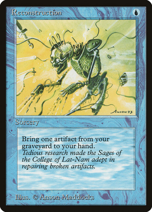MTG Card Title: Reconstruction ATQ/12