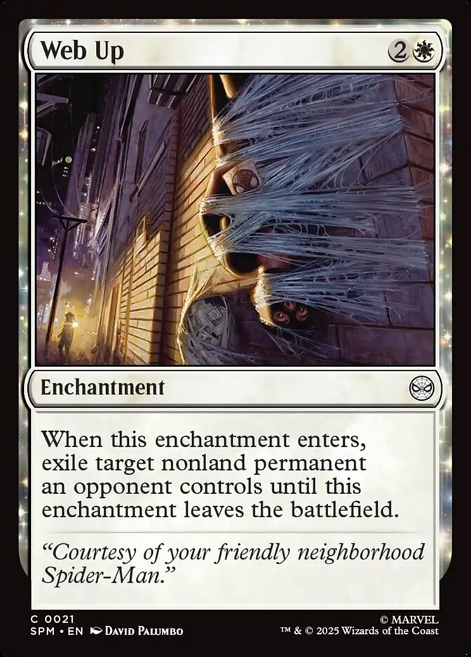 MTG Card Title: Web Up SPM/21