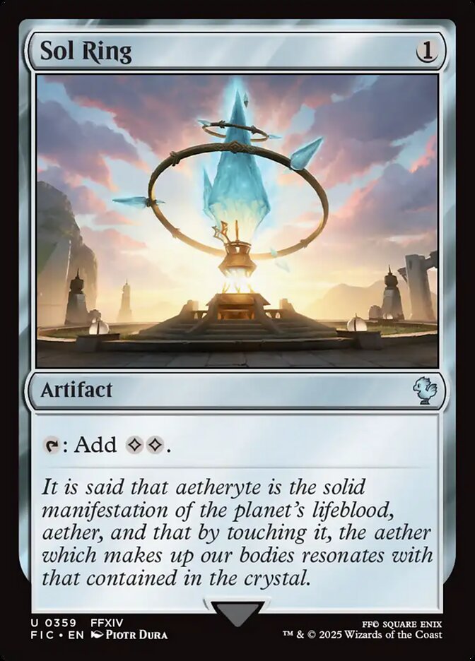 MTG Card Title: Sol Ring FIC/359