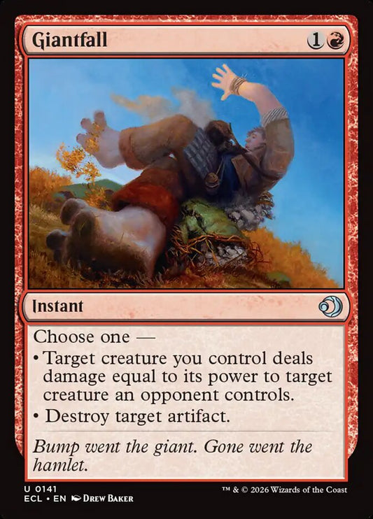 MTG Card Title: Giantfall ECL/141