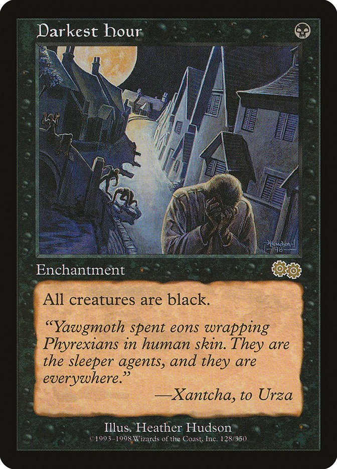 MTG Card Title: Darkest Hour USG/128