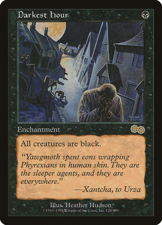 MTG Card Title: Darkest Hour USG/128