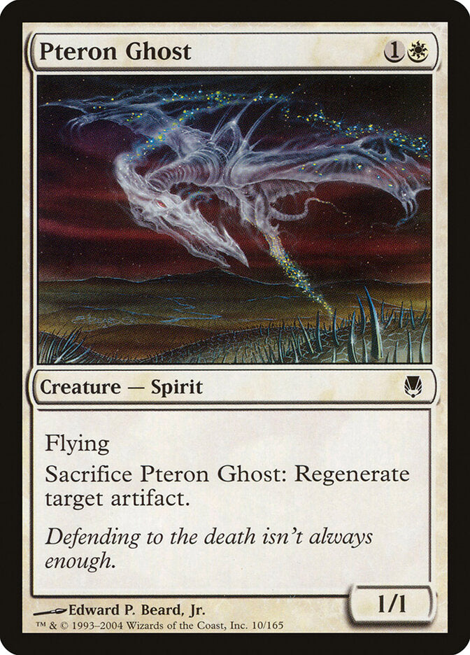 MTG Card Title: Pteron Ghost DST/10