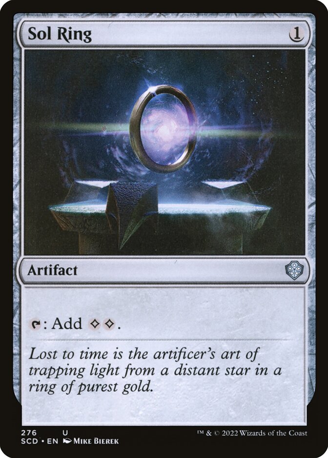 MTG Card Title: Sol Ring SCD/276