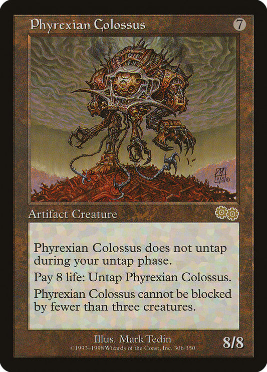 MTG Card Title: Phyrexian Colossus USG/305