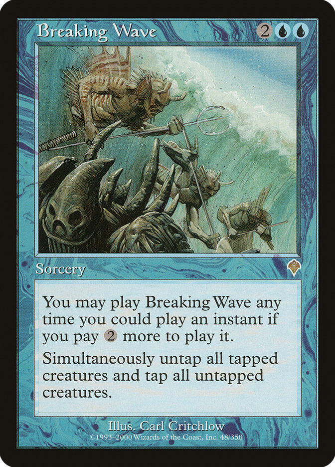 MTG Card Title: Breaking Wave INV/48