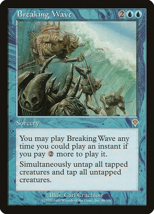 MTG Card Title: Breaking Wave INV/48
