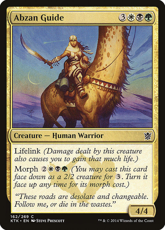 MTG Card Title: Abzan Guide KTK/162
