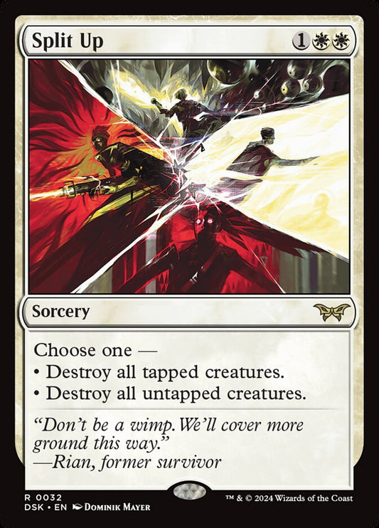 MTG Card Title: Split Up DSK/32