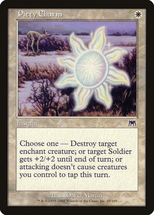 MTG Card Title: Piety Charm ONS/49