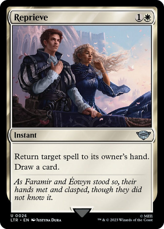MTG Card Title: Reprieve LTR/26