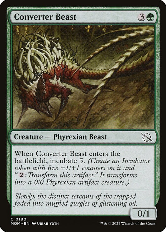 MTG Card Title: Converter Beast MOM/180