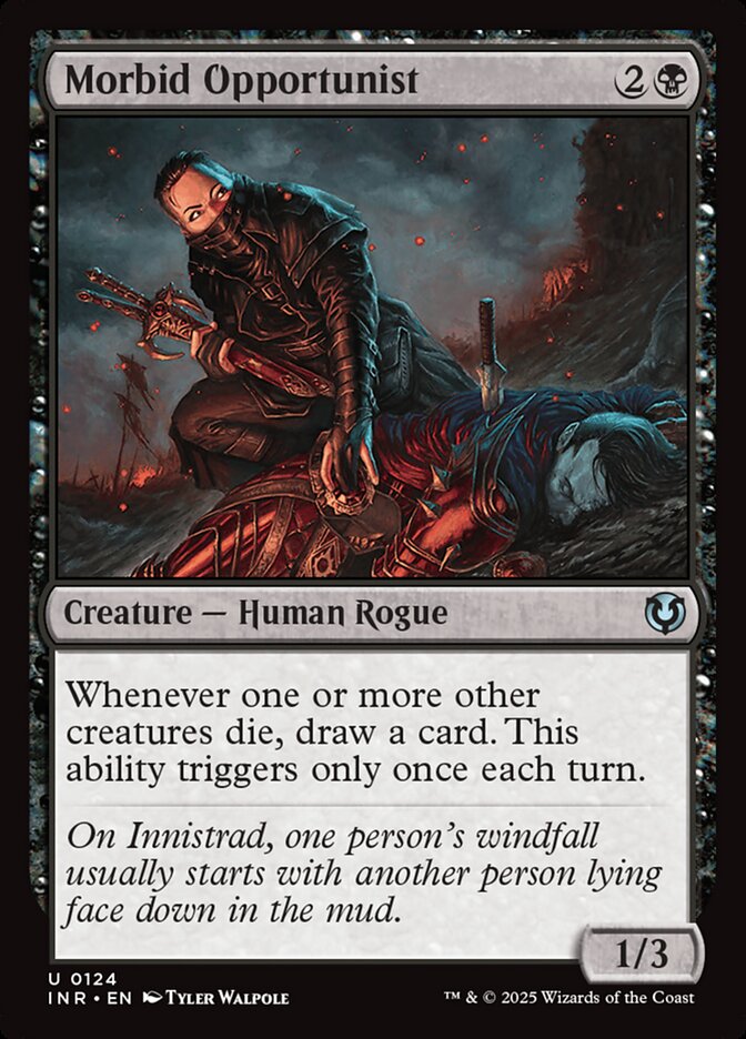 MTG Card Title: Morbid Opportunist INR/124