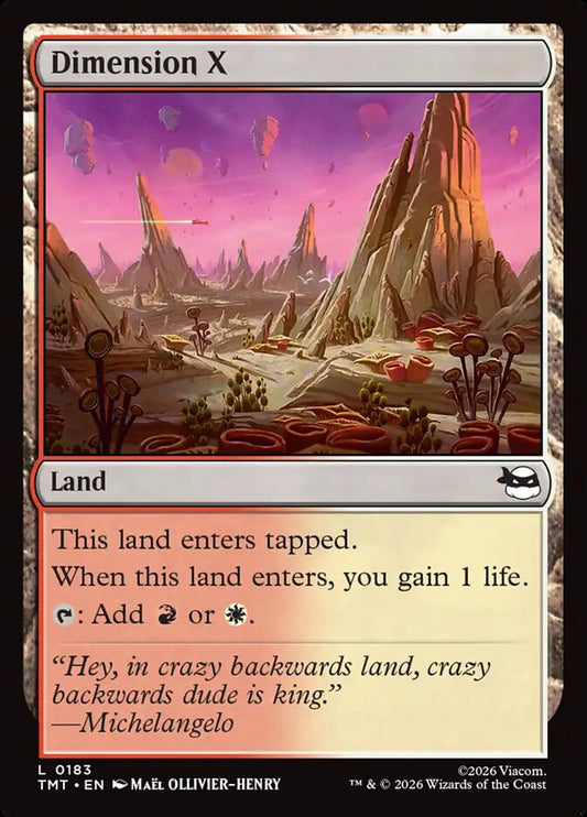 MTG Card Title: Dimension X TMT/183