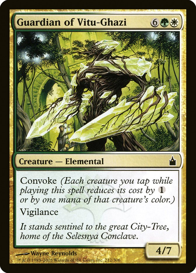 MTG Card Title: Guardian of Vitu-Ghazi RAV/212