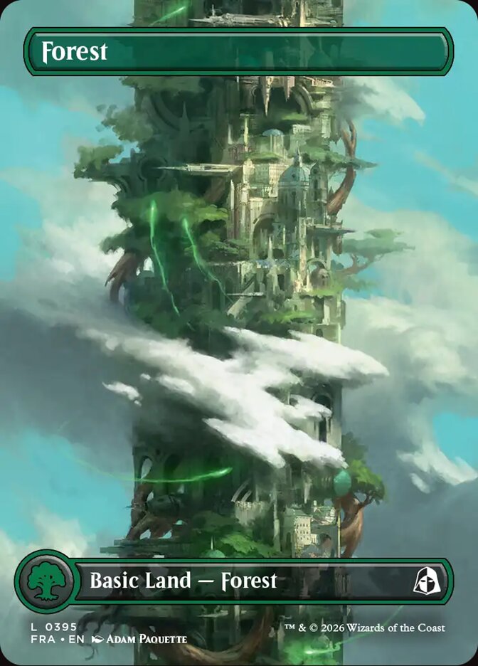 MTG Card Title: Forest FRA/395
