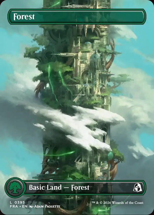MTG Card Title: Forest FRA/395