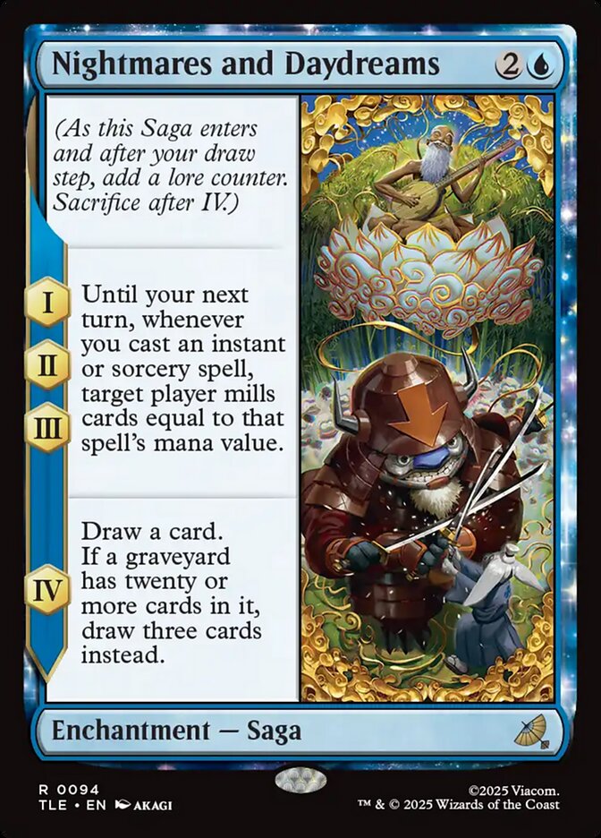MTG Card Title: Nightmares and Daydreams TLE/94